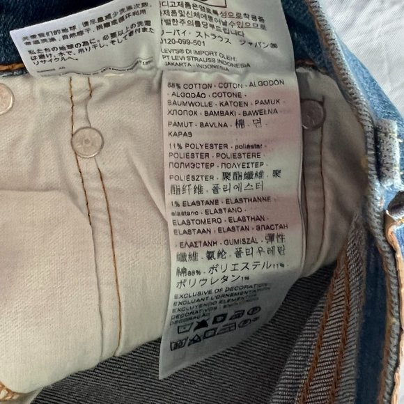 Levi's Men's Stretch 511 Slim Jeans - Picture 9 of 9